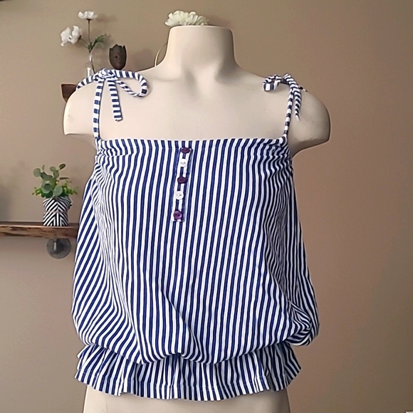 Bodice Tops - Tie Strap and Tie Waist Top